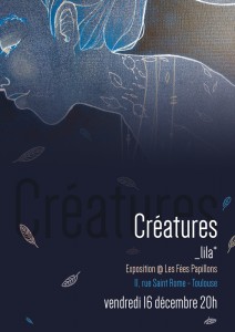 Affiche expo Creatures