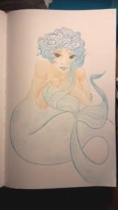 Mermaid blue